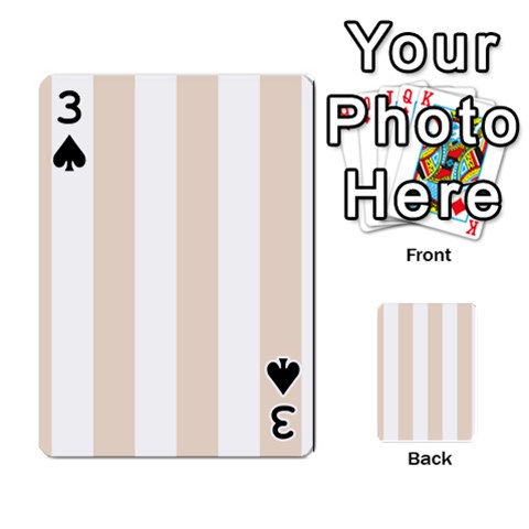 Vertical Stripes Front - Spade3