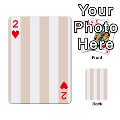 Vertical Stripes Front - Heart2