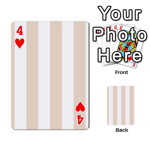 Vertical Stripes Front - Heart4