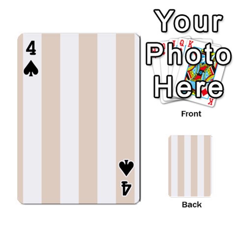 Vertical Stripes Front - Spade4