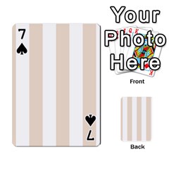 Vertical Stripes Front - Spade7