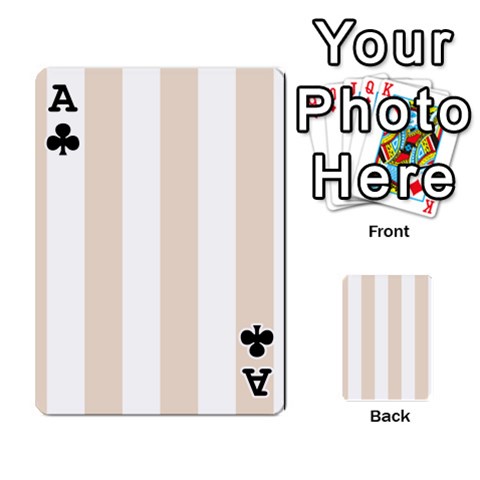 Ace Vertical Stripes Front - ClubA