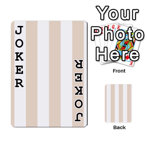 Vertical Stripes Front - Joker1