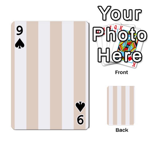 Vertical Stripes Front - Spade9