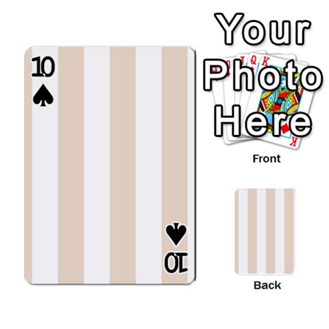Vertical Stripes Front - Spade10