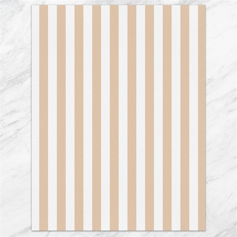 Vertical Stripes 17.8 x23.08  Canvas - 1