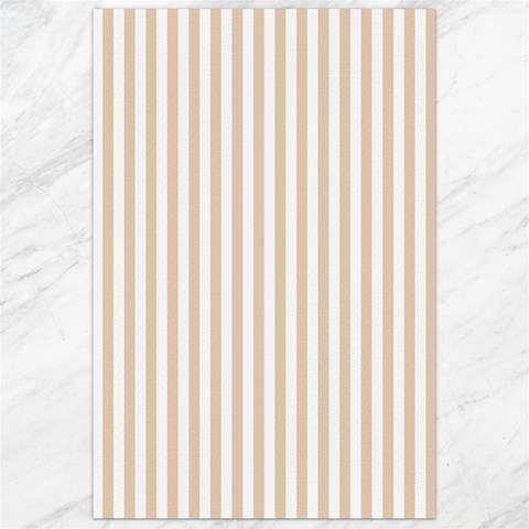 Vertical Stripes 23.35 x34.74  Canvas - 1