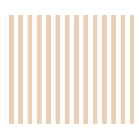 Vertical Stripes 50 x40  Blanket Front