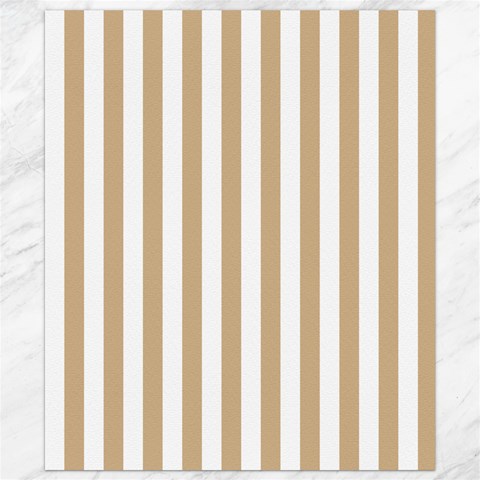 Vertical Stripes 8.15 x9.66  Canvas - 1