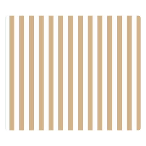 Vertical Stripes 50 x40  Blanket Back