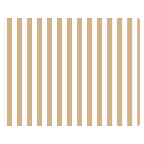 Vertical Stripes 60 x50  Blanket Back