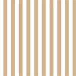 Vertical Stripes - White and Tan Brown ScrapBook Page 12  x 12 