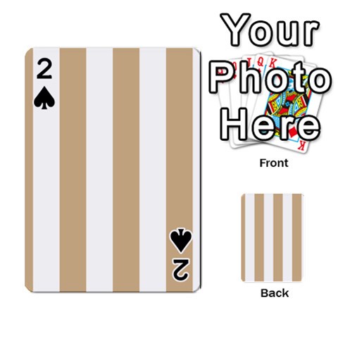 Vertical Stripes Front - Spade2