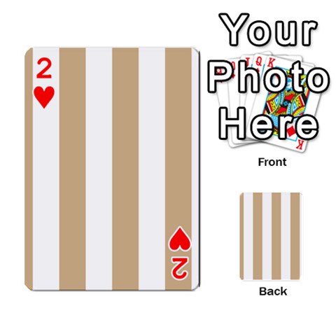 Vertical Stripes Front - Heart2