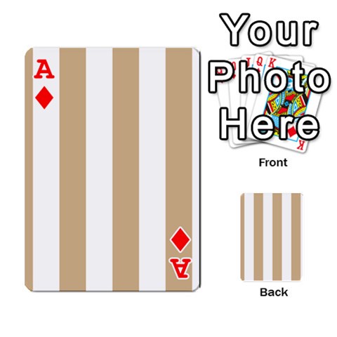 Ace Vertical Stripes Front - DiamondA