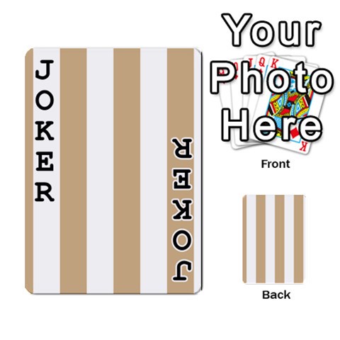 Vertical Stripes Front - Joker1