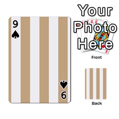 Vertical Stripes Front - Spade9