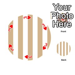 Vertical Stripes Front - Heart3