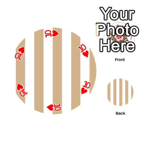 Vertical Stripes Front - Heart10