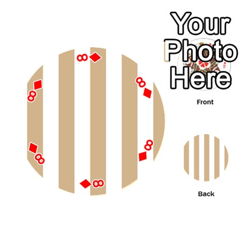 Vertical Stripes Front - Diamond8