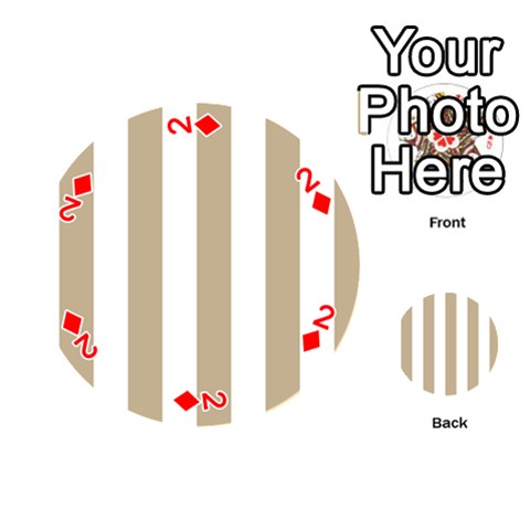 Vertical Stripes Front - Diamond2