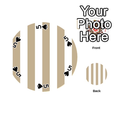 Vertical Stripes Front - Spade5