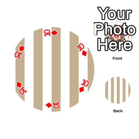 Vertical Stripes Front - Diamond10