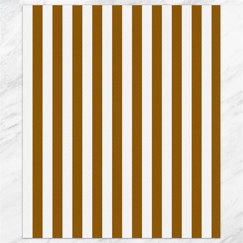 Vertical Stripes 8.15 x9.66  Canvas - 1