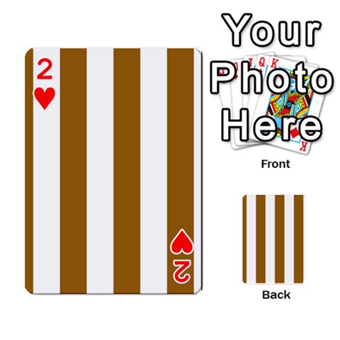 Vertical Stripes Front - Heart2