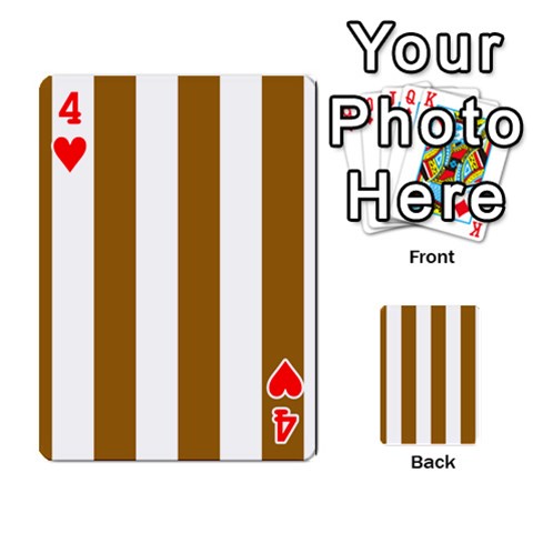 Vertical Stripes Front - Heart4