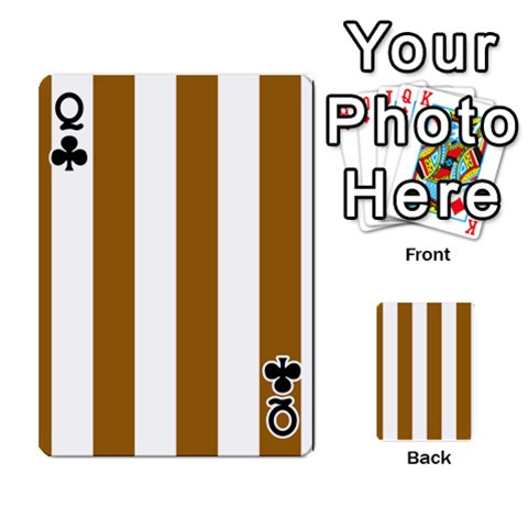 Queen Vertical Stripes Front - ClubQ