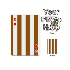 King Vertical Stripes Front - DiamondK