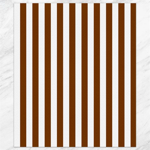 Vertical Stripes 8.15 x9.66  Canvas - 1
