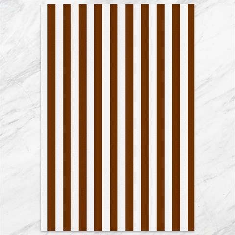 Vertical Stripes 11.88 x17.36  Canvas - 1
