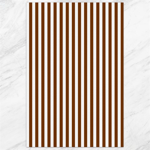 Vertical Stripes 23.35 x34.74  Canvas - 1
