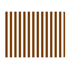 Vertical Stripes 35 x27  Blanket Back