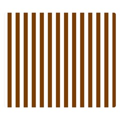 Vertical Stripes 50 x40  Blanket Back
