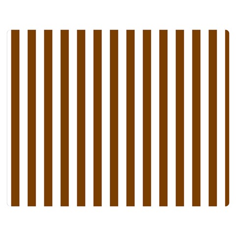 Vertical Stripes 60 x50  Blanket Front