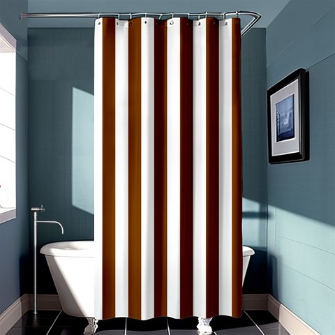 Vertical Stripes Curtain(36 X72 ) - 33.26 x66.24  Curtain(36 X72 )
