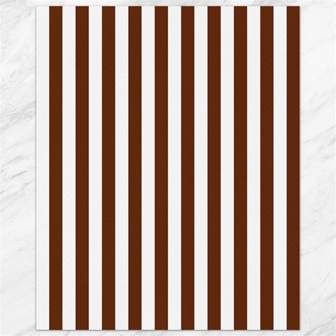 Vertical Stripes 10.95 x13.48  Canvas - 1