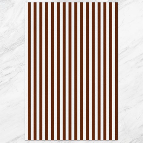 Vertical Stripes 23.35 x34.74  Canvas - 1