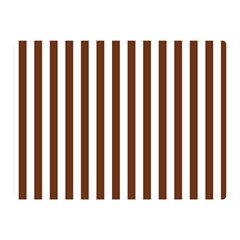 Vertical Stripes 35 x27  Blanket Back