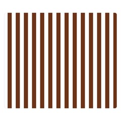 Vertical Stripes 50 x40  Blanket Back