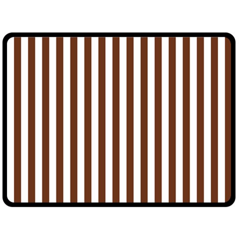 Vertical Stripes 80 x60  Blanket Back
