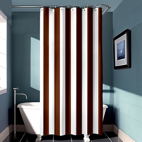 Vertical Stripes Curtain(36 X72 ) - 33.26 x66.24  Curtain(36 X72 )
