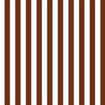 Vertical Stripes - White and Auburn Brown ScrapBook Page 8  x 8 