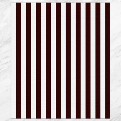 Vertical Stripes 8.15 x9.66  Canvas - 1