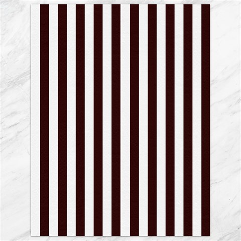 Vertical Stripes 11.86 x15.41  Canvas - 1