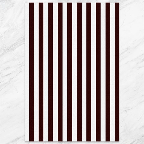 Vertical Stripes 11.88 x17.36  Canvas - 1
