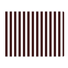 Vertical Stripes 35 x27  Blanket Front